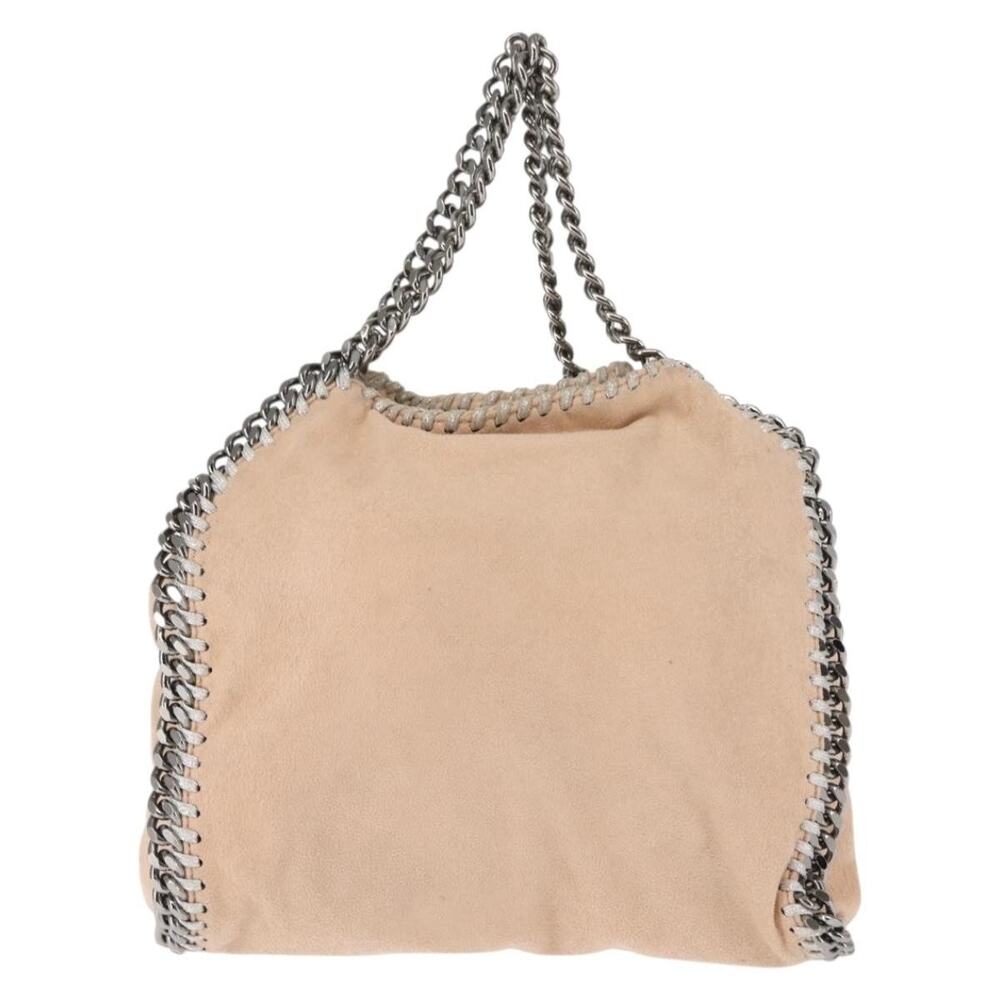 Stella Mccartney Suede Chain Fabera Shoulder Bag Pink